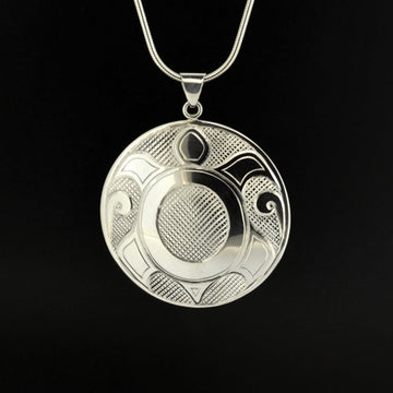 Turtle - Silver Pendant