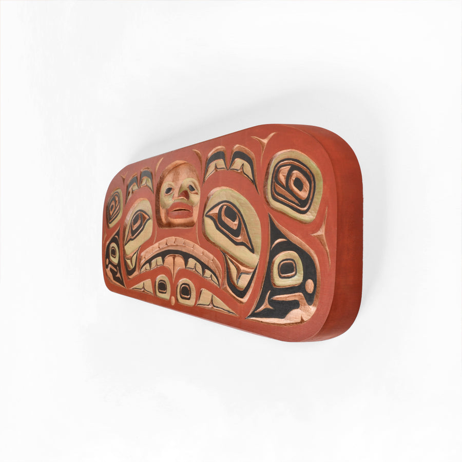 The Old Fisherman - Red Cedar Panel