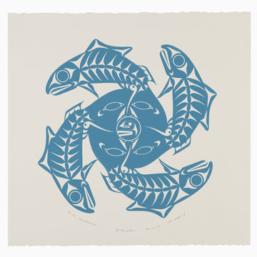 Life Cycle of Salmon - Limited Edition Print
