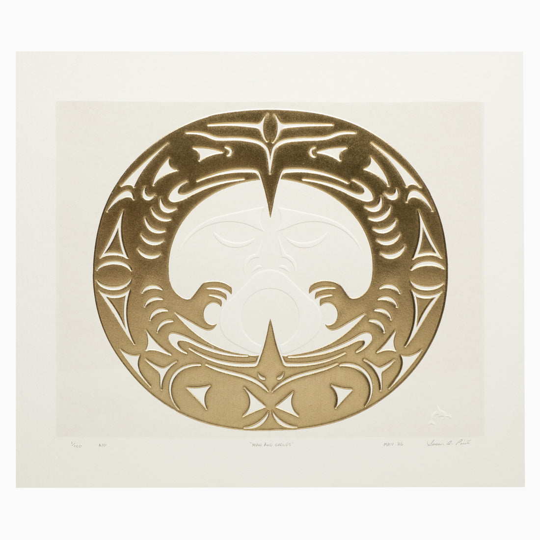 Man and Eagles - Limited Edition Print
