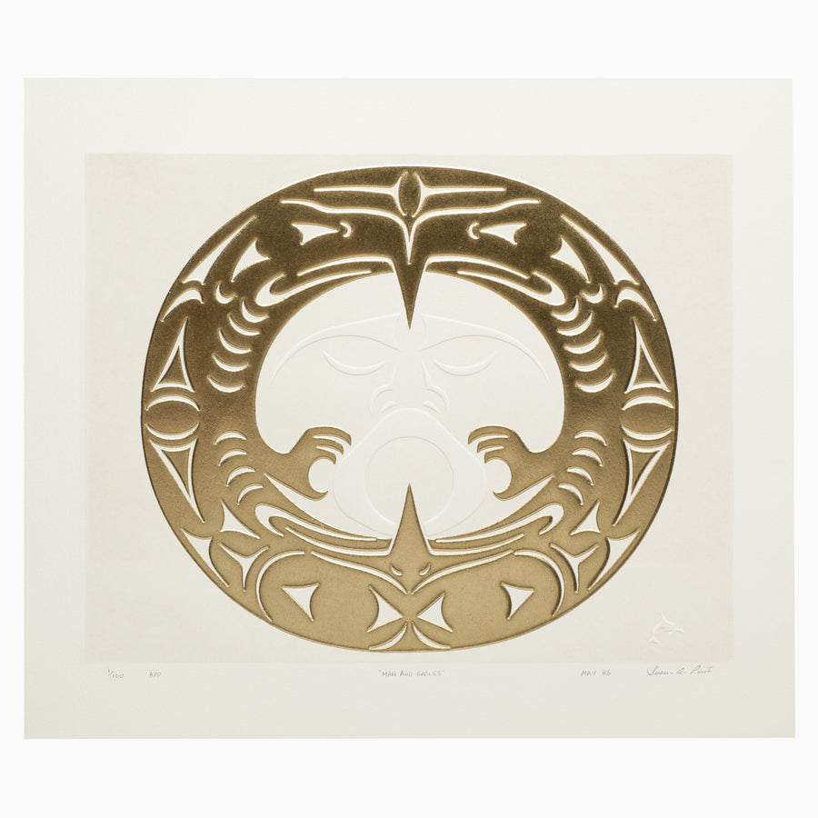 Man and Eagles - Limited Edition Print