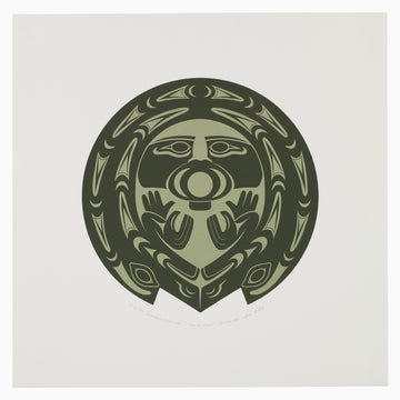 Man and Wolves - Limited Edition Print