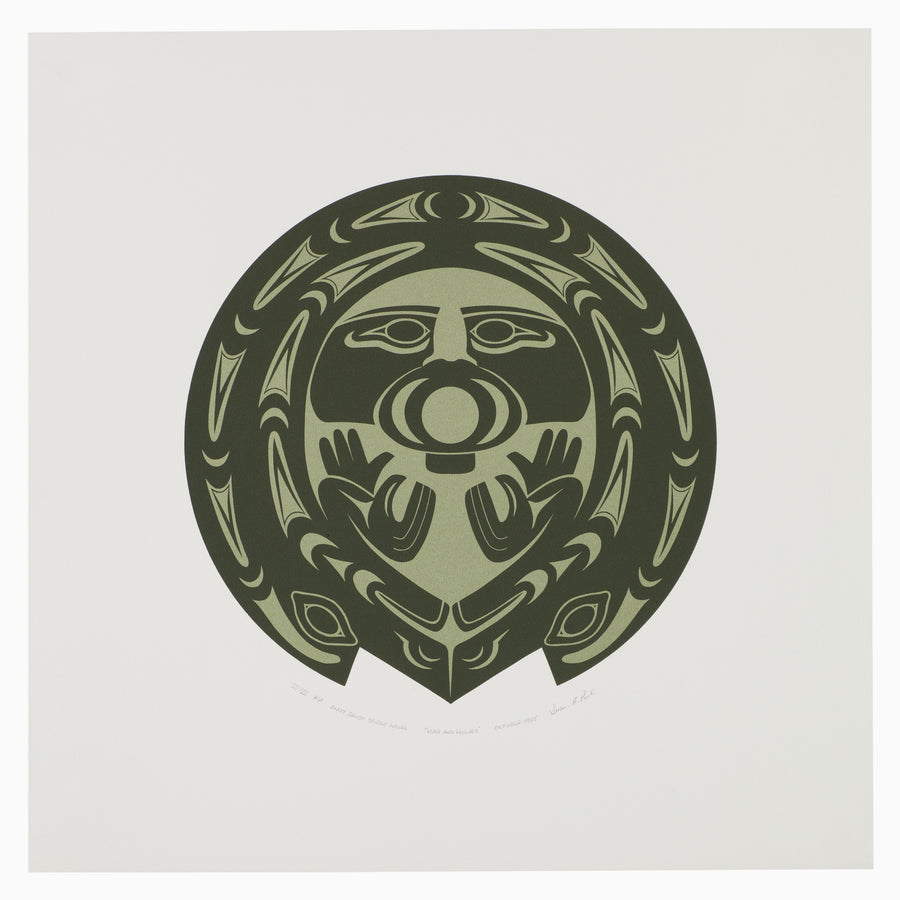 Man and Wolves - Limited Edition Print