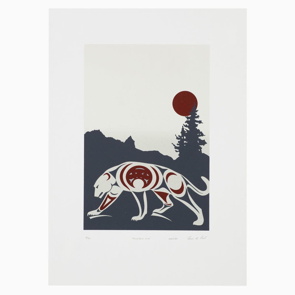 Mountain Lion - Limited Edition Print