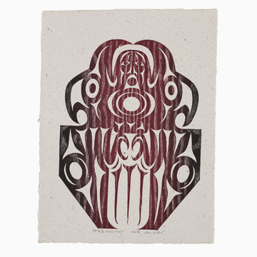 Raven Woodcut - Limited Edition Print