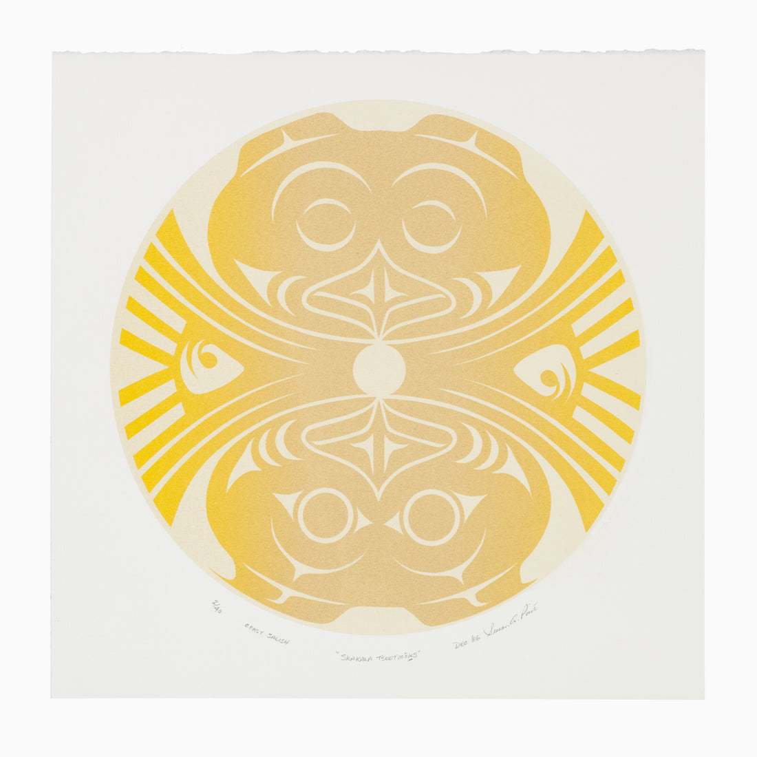 Skakala Tseetm�� ?æs - Limited Edition Print