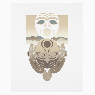 Southwind with Mountain Beaver Woman (Weir Series) - Limited Edition Print