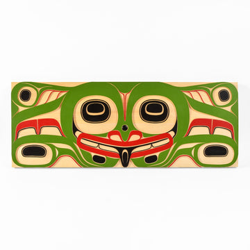 Frog - Yellow Cedar Panel
