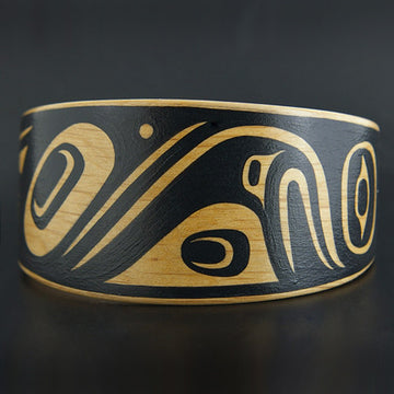 Eagle and Raven - Steam-Bent Wood Bracelet