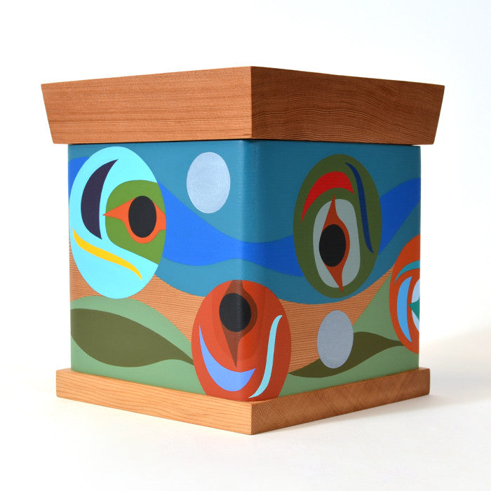 Beginning Where One Ends - Bentwood Box