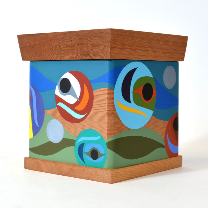 Beginning Where One Ends - Bentwood Box