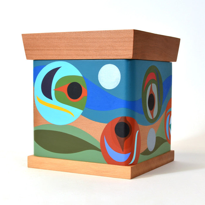 Beginning Where One Ends - Bentwood Box