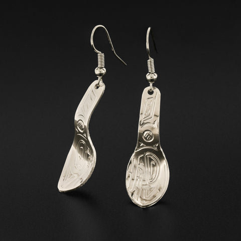 Killerwhale - Silver Spoon Earrings
