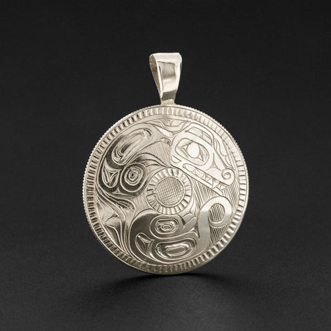 Wolf - Silver Pendant