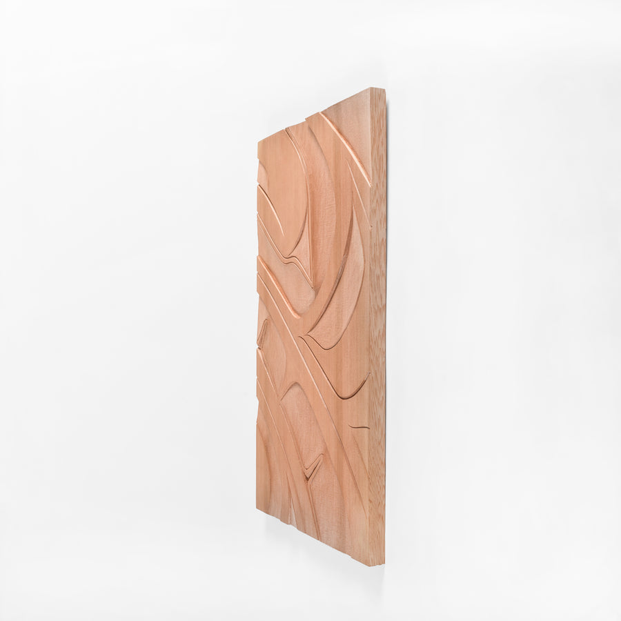 Raven - Red Cedar Panel