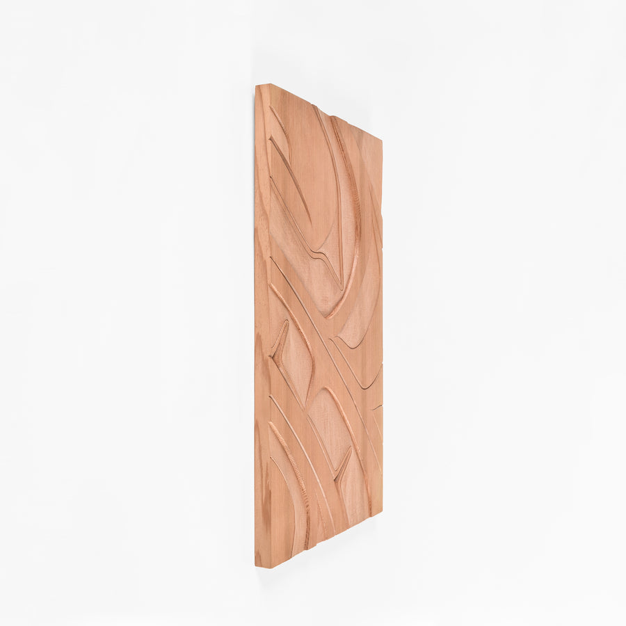Raven - Red Cedar Panel