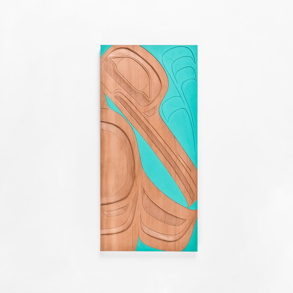 Hummingbird - Red Cedar Panel