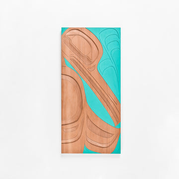 Hummingbird - Red Cedar Panel