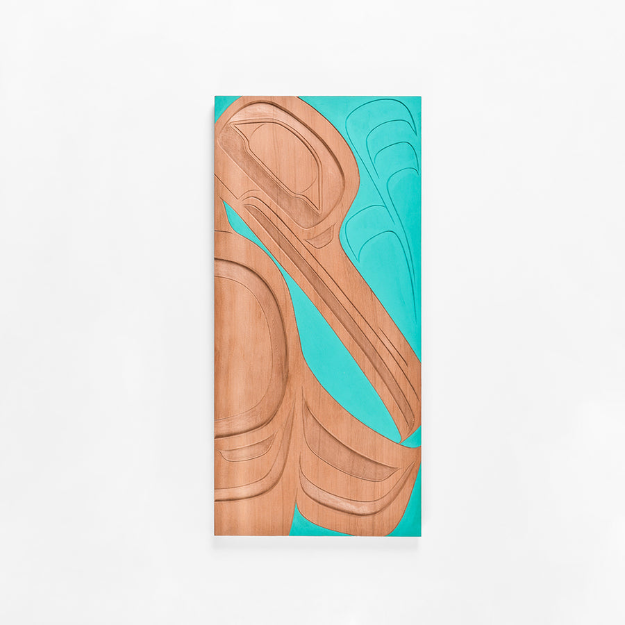 Hummingbird - Red Cedar Panel