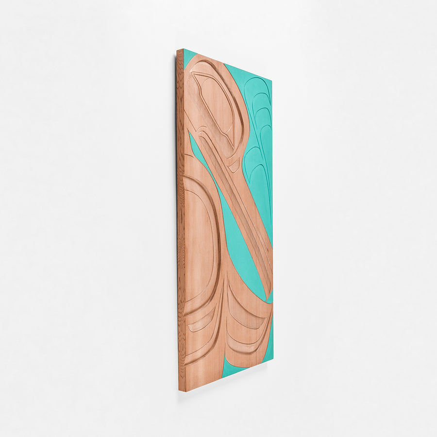 Hummingbird - Red Cedar Panel
