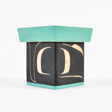 Abstract - Yellow Cedar Bentwood Box