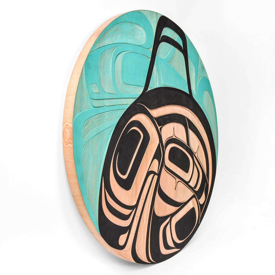Killerwhales - Red Cedar Panel