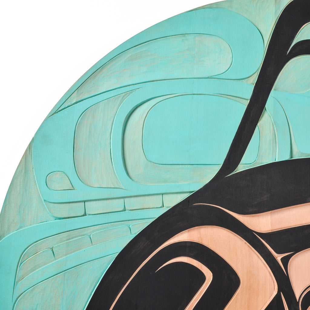 Killerwhales - Red Cedar Panel
