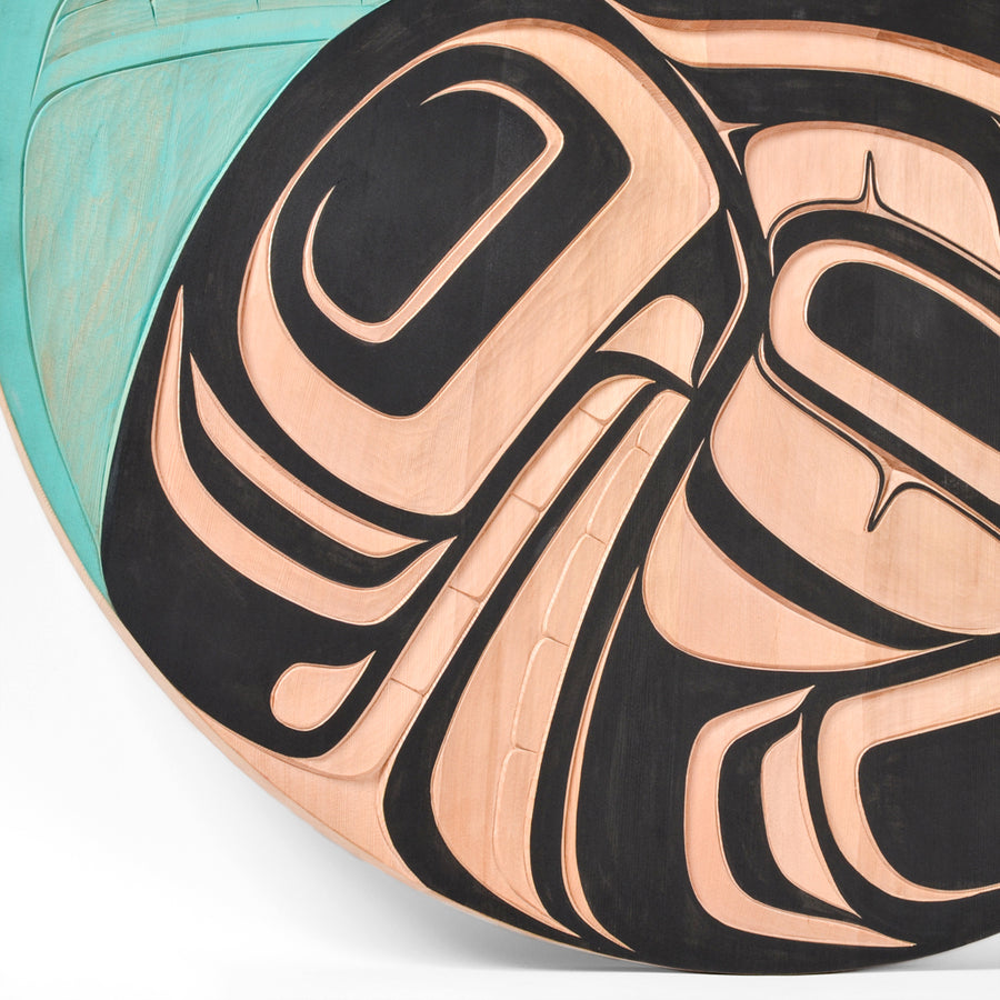 Killerwhales - Red Cedar Panel