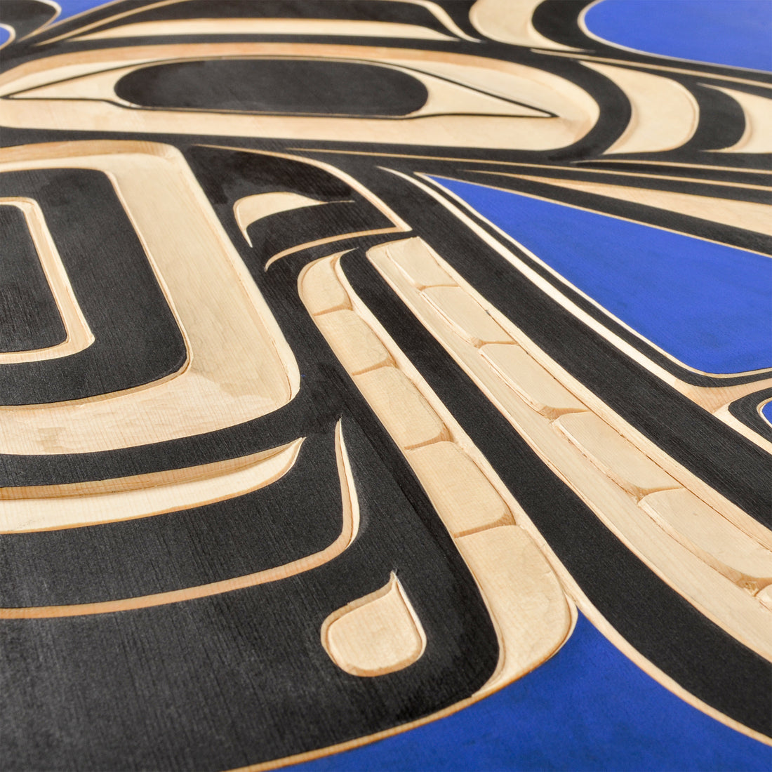 Killerwhale and Raven - Yellow Cedar Panel