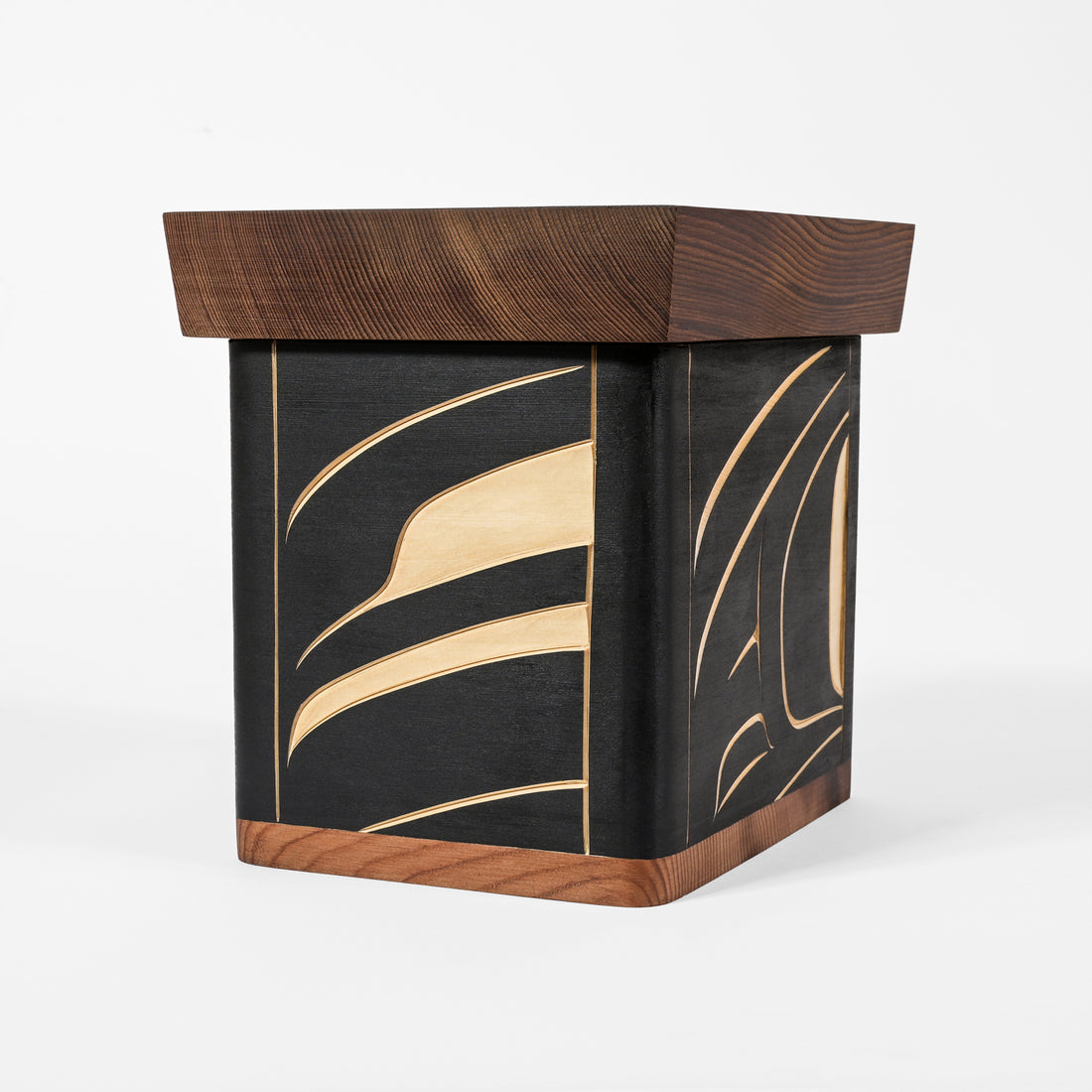Raven - Cedar Bentwood Box