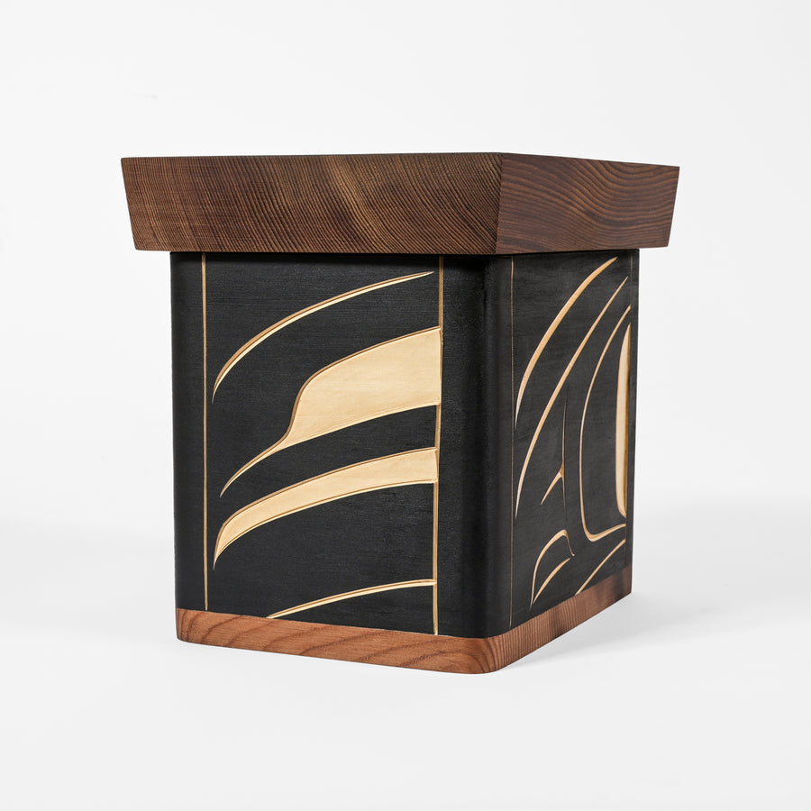 Raven - Cedar Bentwood Box