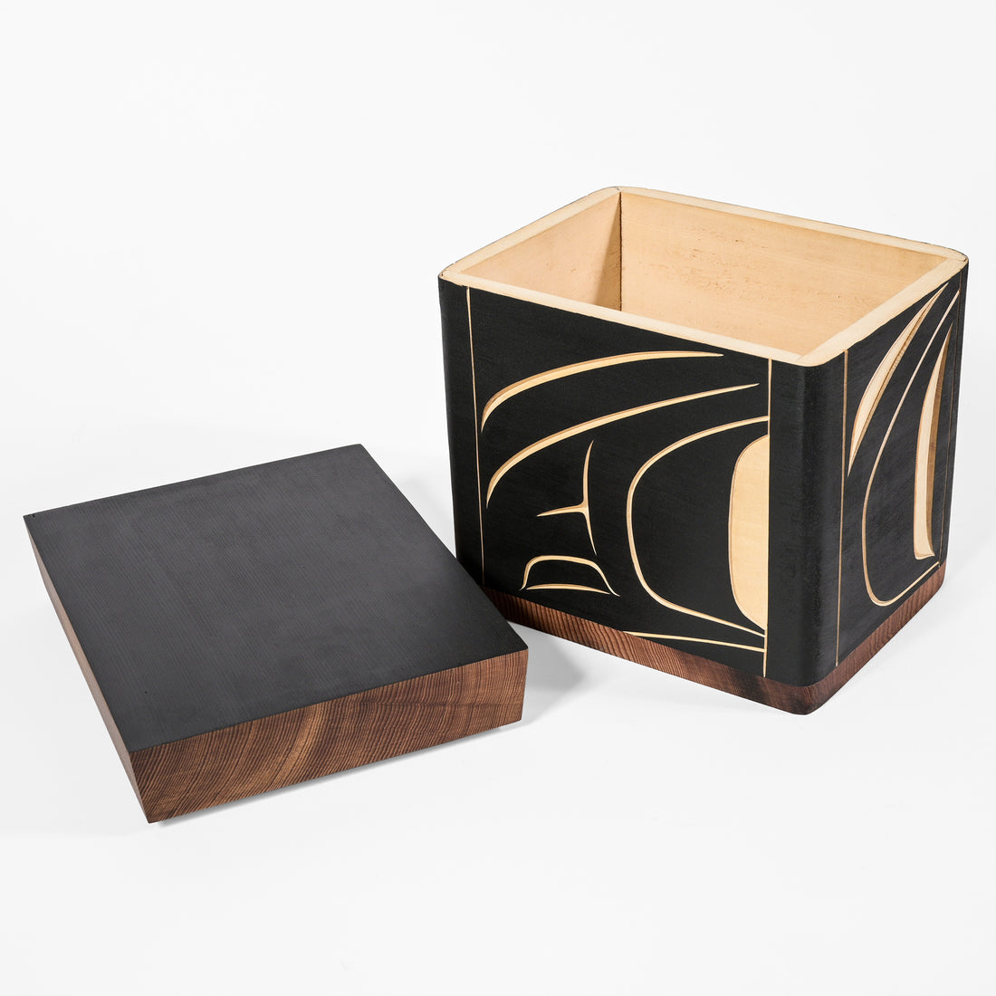 Raven - Cedar Bentwood Box