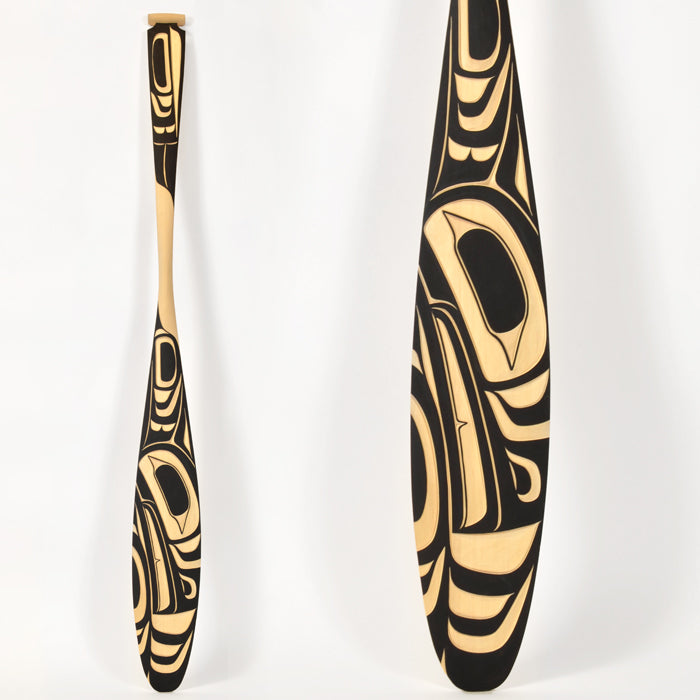 Raven - Yellow Cedar Paddle – Lattimer Gallery