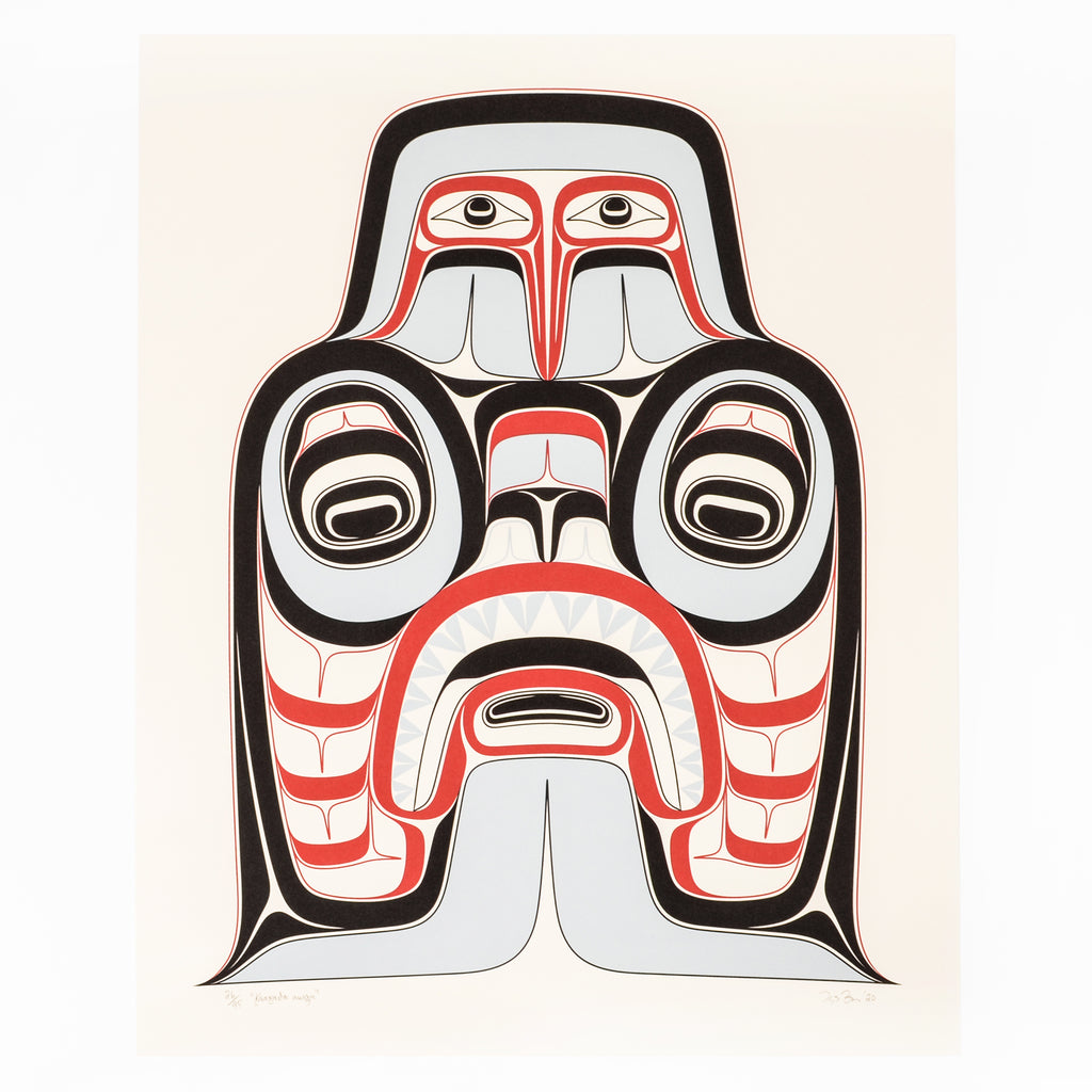 Ḵ'aax̱ada Awg̱a (Shark) - Limited Edition Print