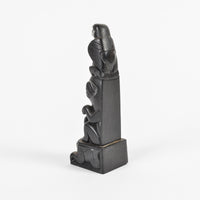 Eagle, Beaver, and Sea Monster - Argillite Pole