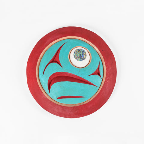 Salmon Egg - Red Cedar Panel