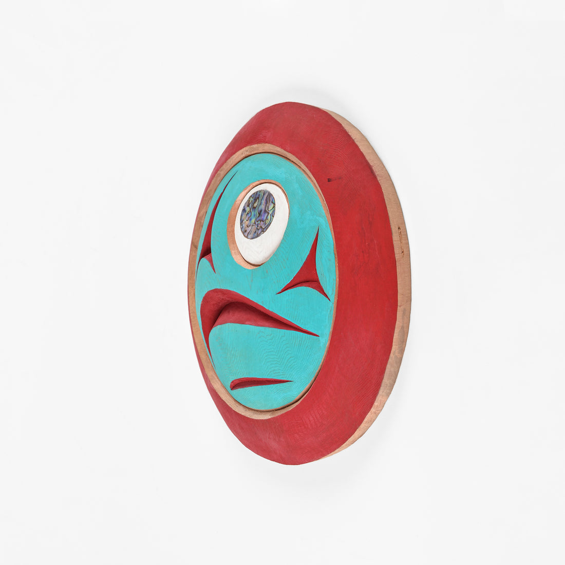Salmon Egg - Red Cedar Panel