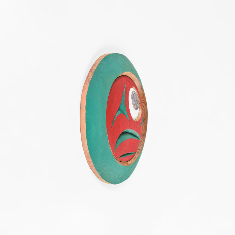 Salmon Egg - Red Cedar Panel