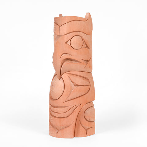 Owl - Red Cedar Model Pole