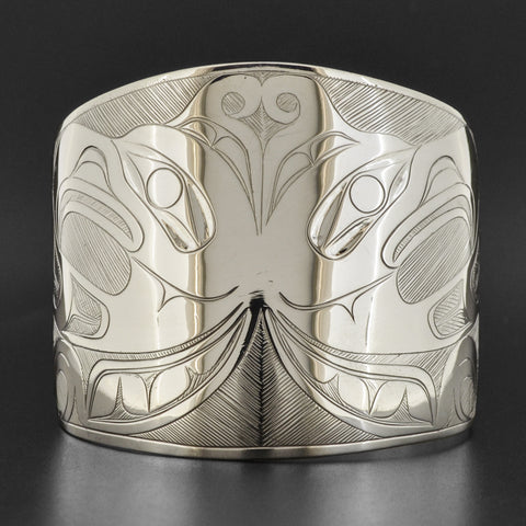 Split Thunderbird - Silver Bracelet