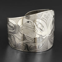 Split Thunderbird - Silver Bracelet
