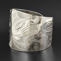 Split Thunderbird - Silver Bracelet