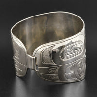 Split Thunderbird - Silver Bracelet