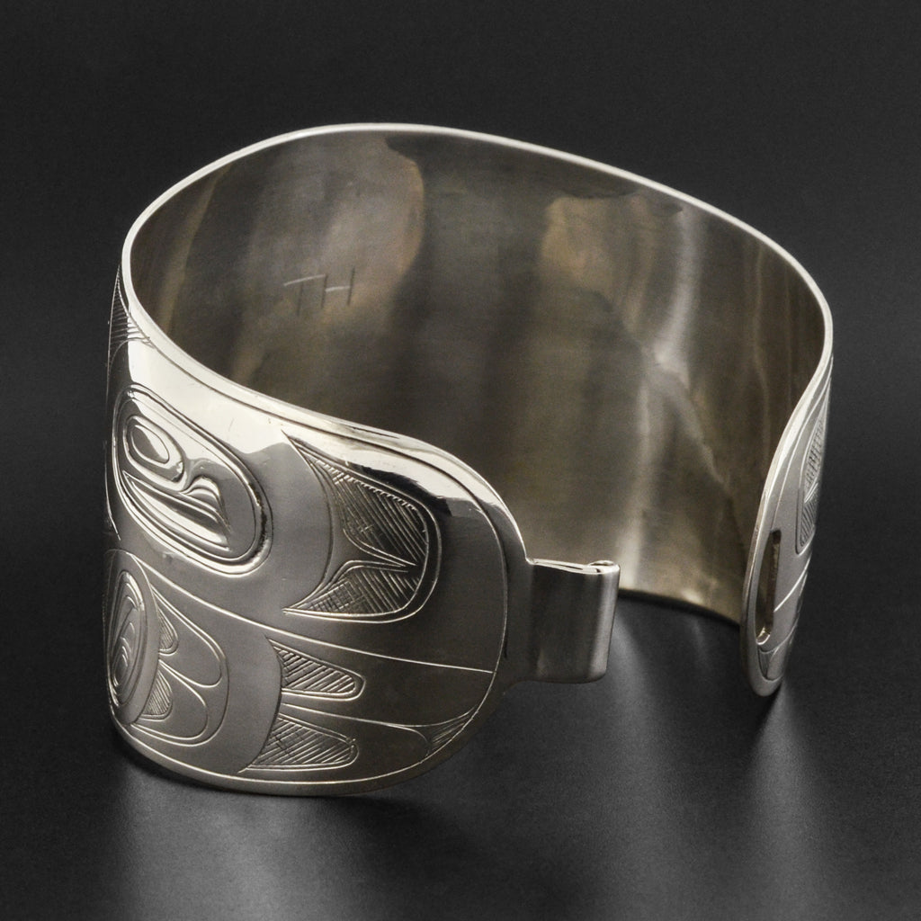 Split Thunderbird - Silver Bracelet