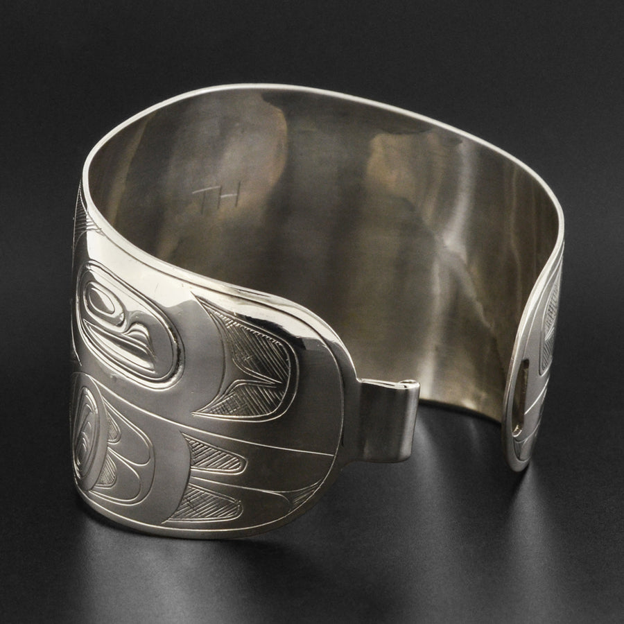 Split Thunderbird - Silver Bracelet
