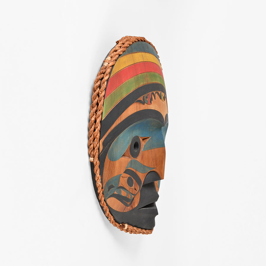 The Rainbow People - Red Cedar Mask