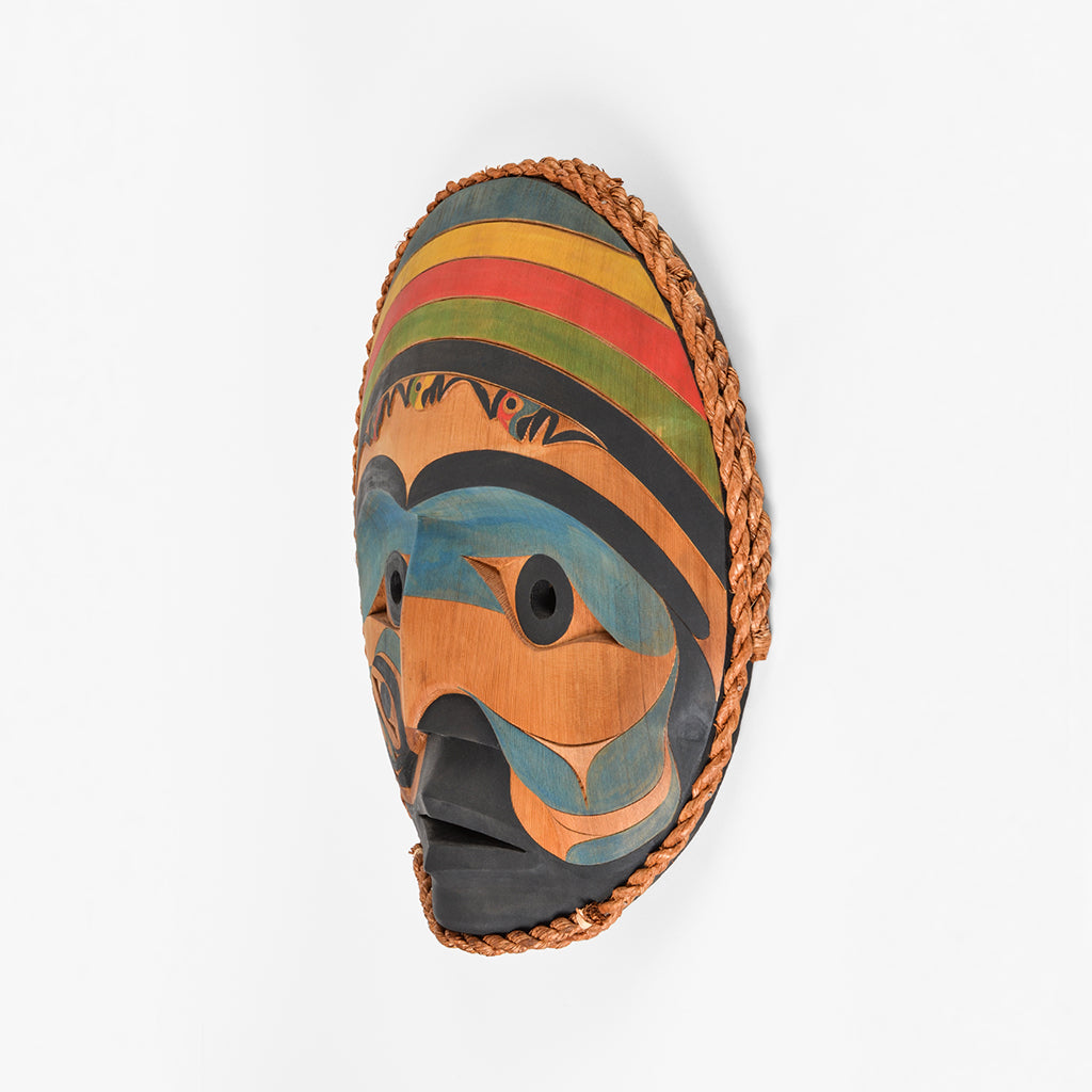 The Rainbow People - Red Cedar Mask
