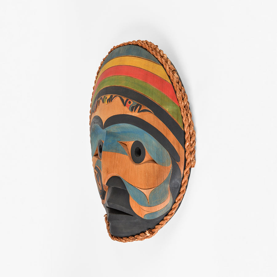 The Rainbow People - Red Cedar Mask