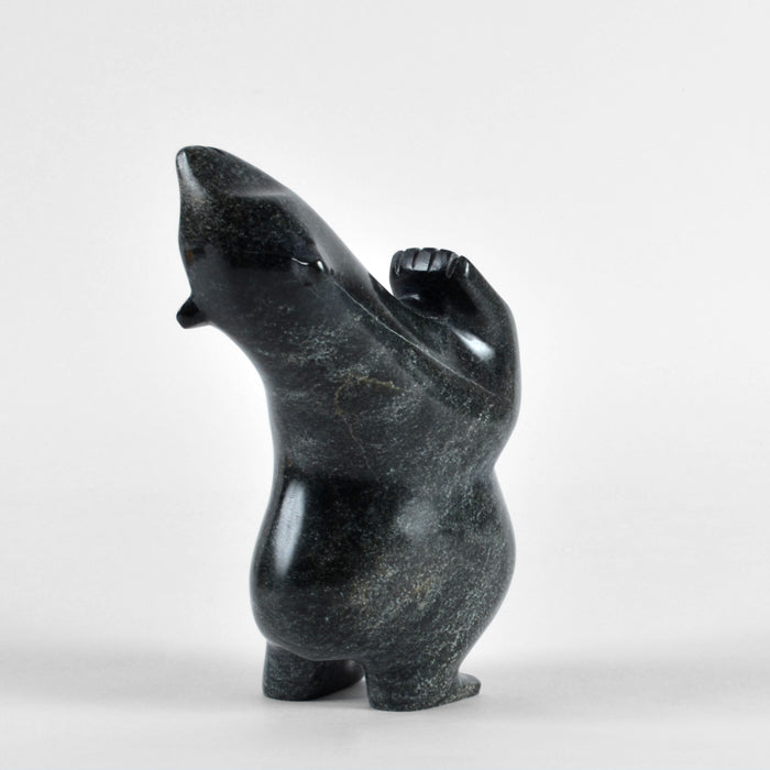 Dancing Bear - Stone Sculpture