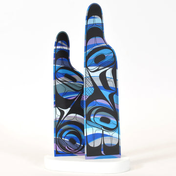 Ironic Twist - Basswood Sculpture